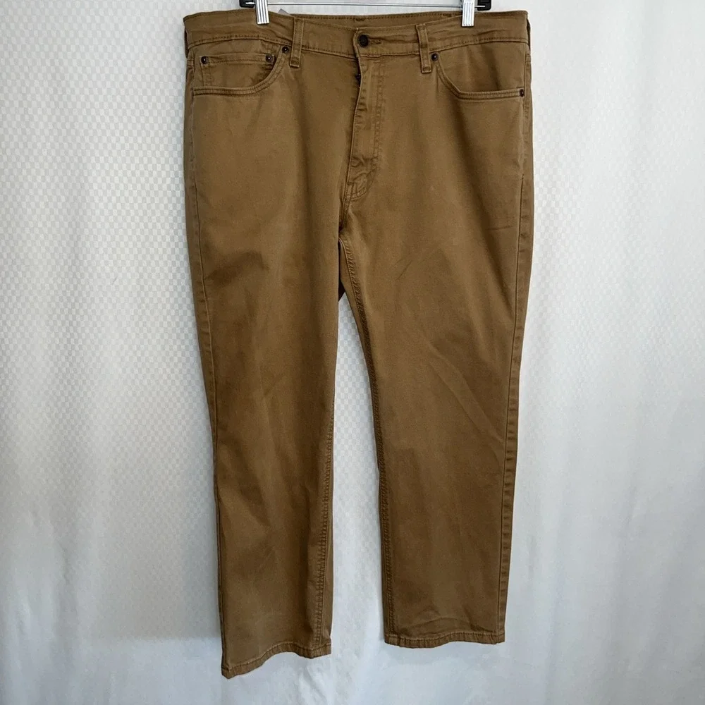 Levis 541 Athletic Taper Pants Mens 38x30 (actual: 38x28)‎ Tobacco Brown